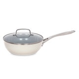 Cuisinart Non-Stick Cookware 12 Piece Set White Cuisinart Non-Stick Cookware 12 Piece Set White