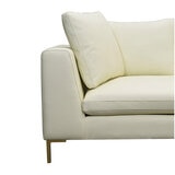Moran Pico 3.5 Seater Sofa With Right Chaise Sterling Vanilla