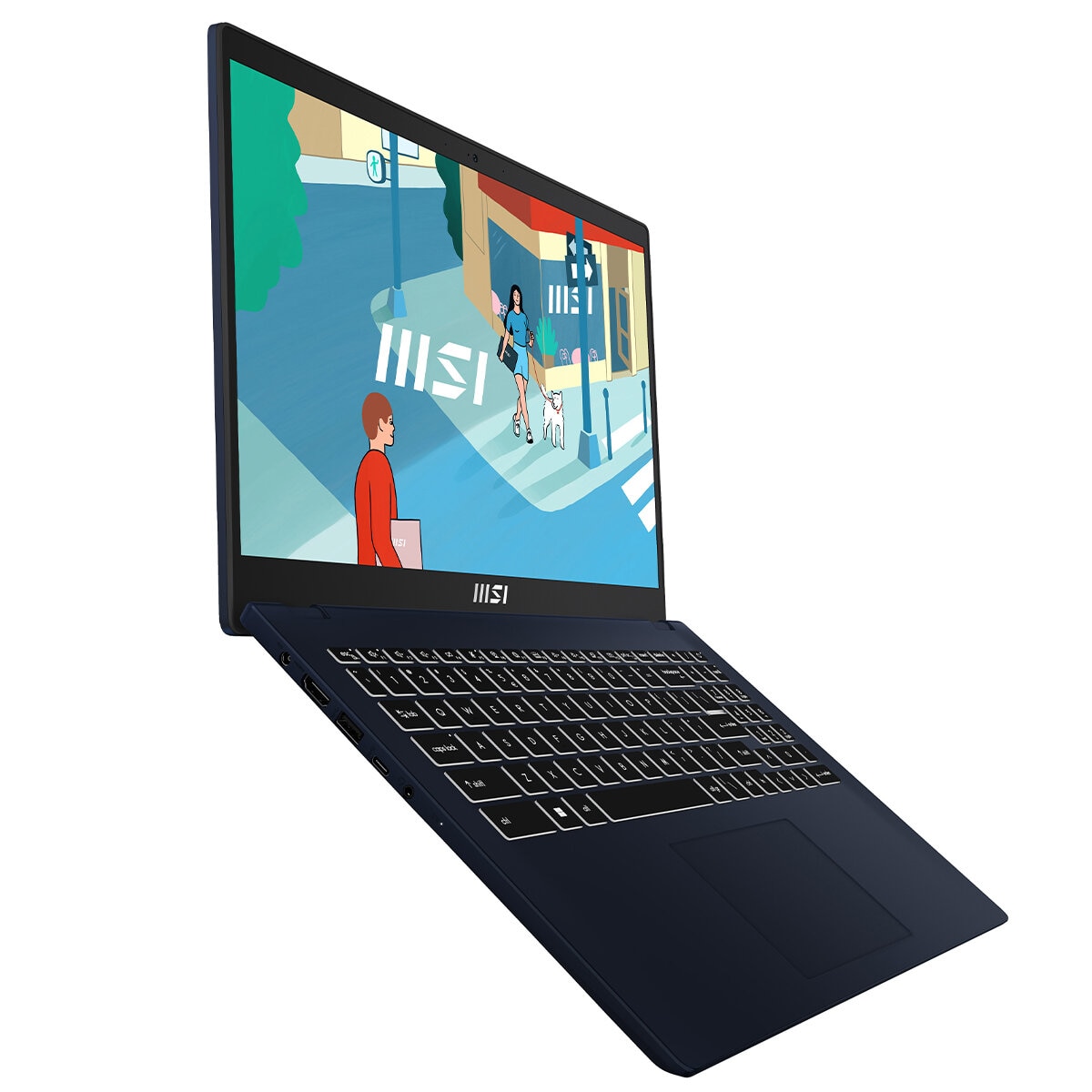 MSI 15.6 Inch Modern 15 Laptop i7-1255U B12MO-845AU