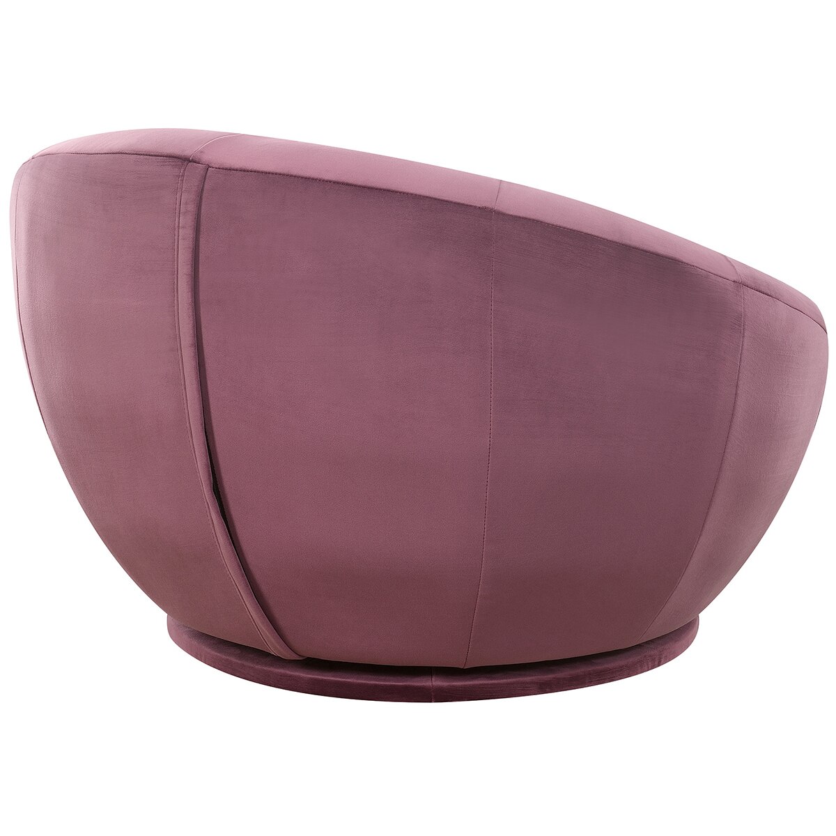 LF Fabric Swivel Chair - Purple