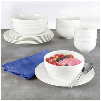 Mikasa Ciara Bone China Dinnerware Set 20 Piece
