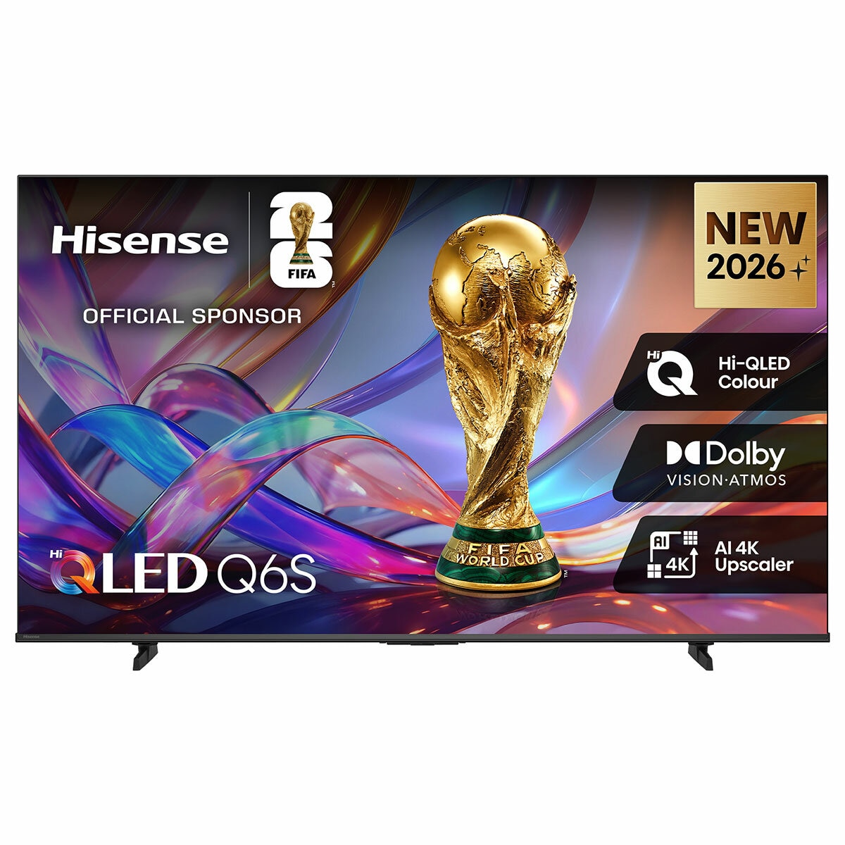 Hisense 75 Inch Q6SAU QLED 4K Smart TV 75Q6SAU