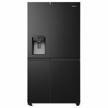Hisense 632L Side By Side Fridge Black HRSBS633BW