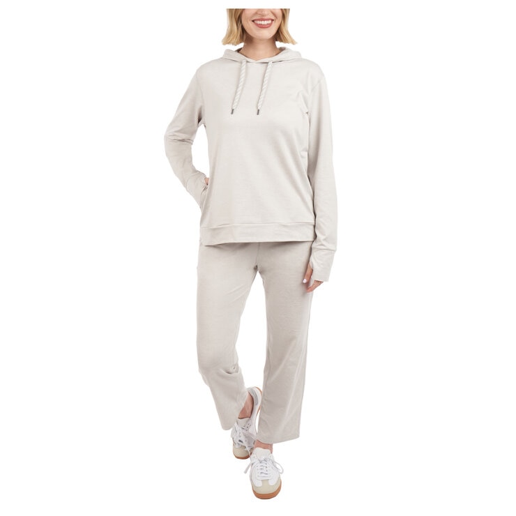 Kirkland Signature Women's Lightweight Pullover Hoodie Cream AU X-Large