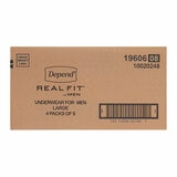 Depend Real Fit Incontinence Underwear Men 32 pack