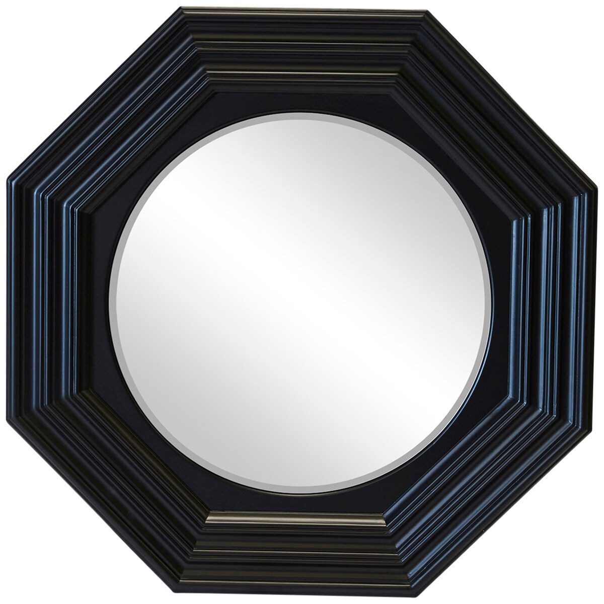 Cafe Lighting and Living Reynolds Mirror Black