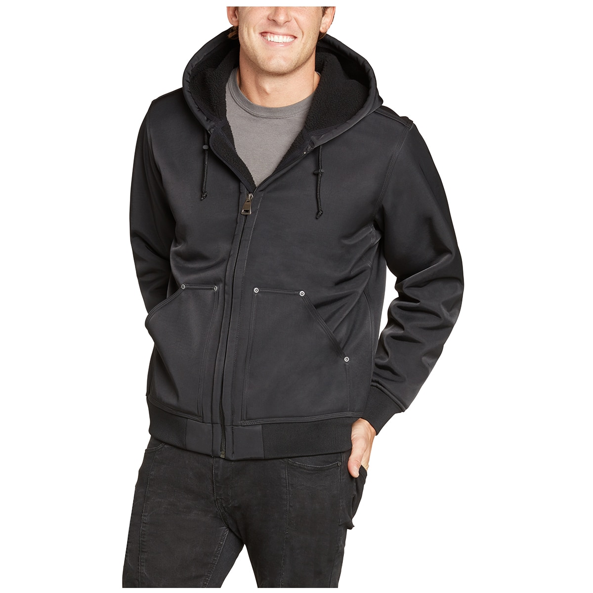 Kirkland Signature Heavy Duty Hoodie - Black