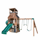 KidKraft Summit View Wooden Swing Set