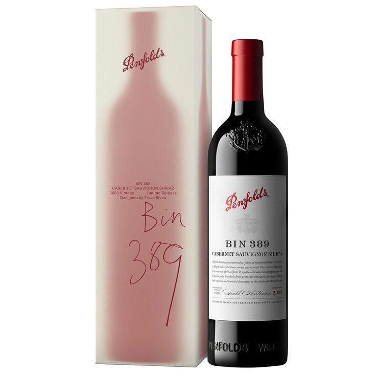 Penfolds Bin 389 Cabernet Shiraz by Troye Sivan 2023 Gift Box 750ml Penfolds Bin 389 Cabernet Shiraz by Troye Sivan 2023 Gift Box 750ml