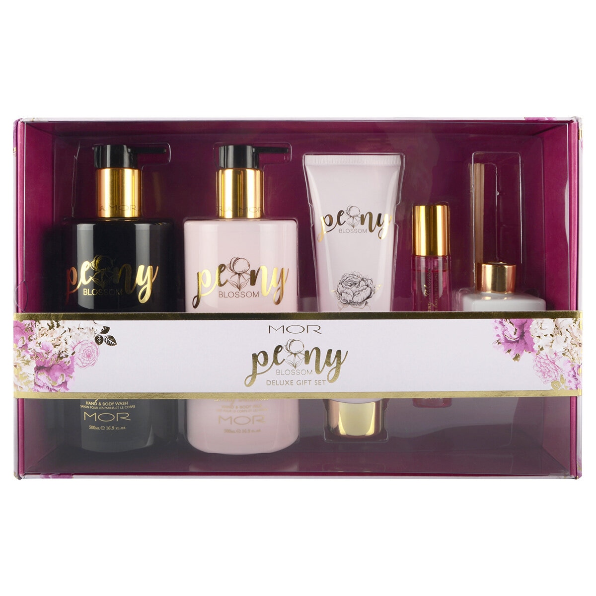 MOR Peony Blossom Deluxe 5 Piece Giftset