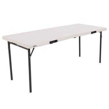 Lifetime 183cm Commercial Grade Fold In Half Table