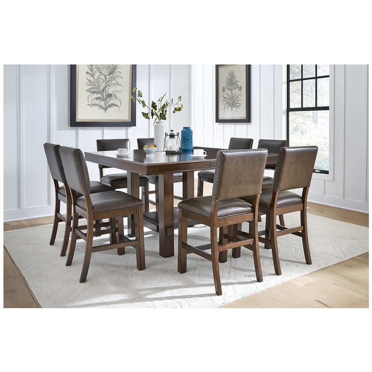 Pulaski Sable Dining Set 9 Piece Costco Australia