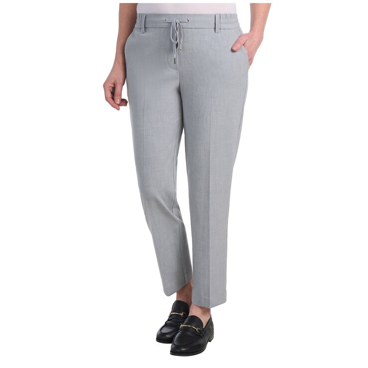 Hilary Radley Women's Pull On Pant Light Heather Grey Hilary Radley Women's Pull On Pant Light Heather Grey