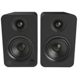 Kanto YU4 140W Powered Bookshelf Speakers With Bluetooth And Phono Preamp Matte Black KO-YU4MB-I