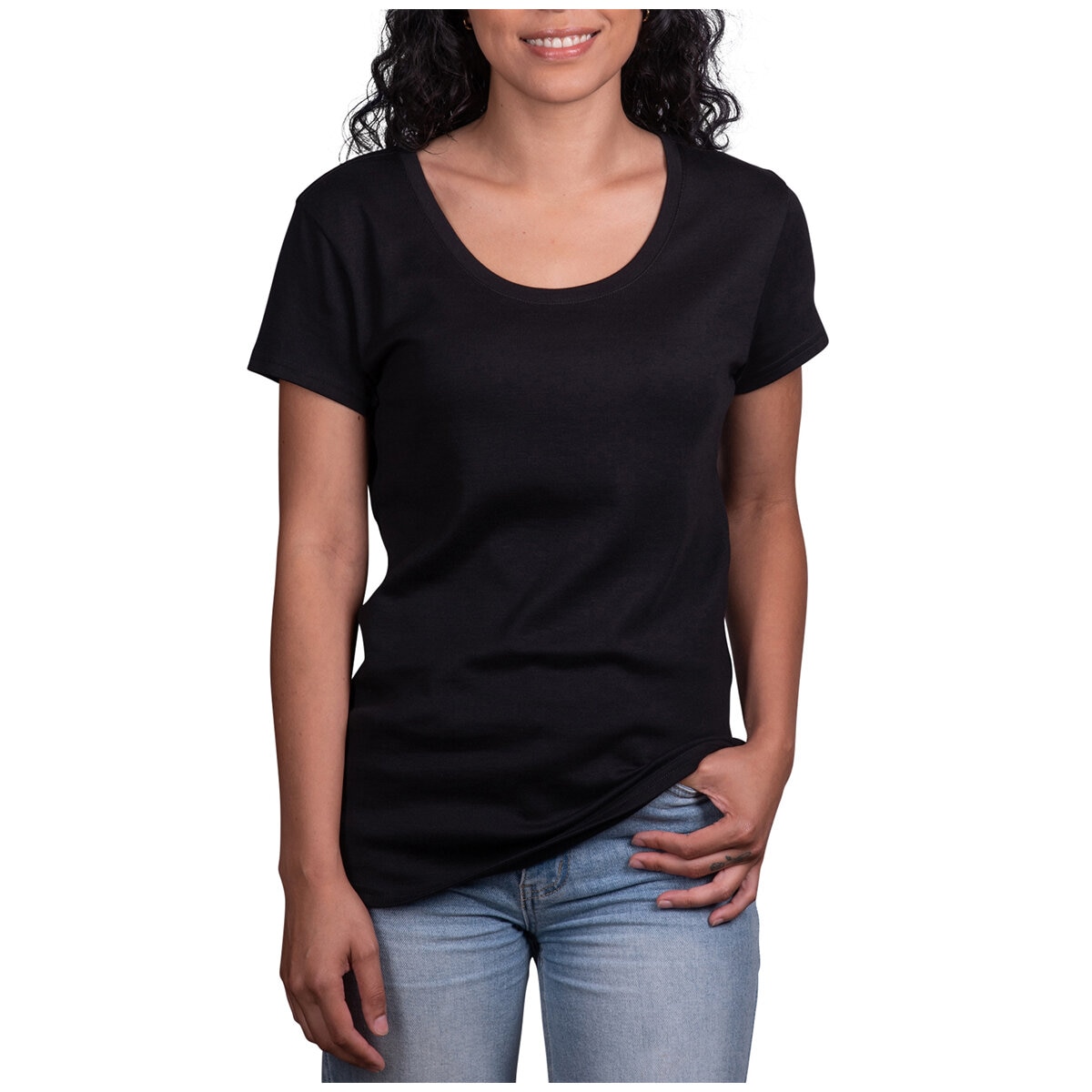 Kirkland Signature Women's Scoop Neck Tee