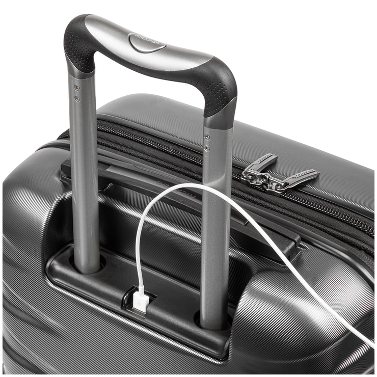 Ricardo Beverly Hills Half Dome Luggage Set 3pc Grey Costco Australia