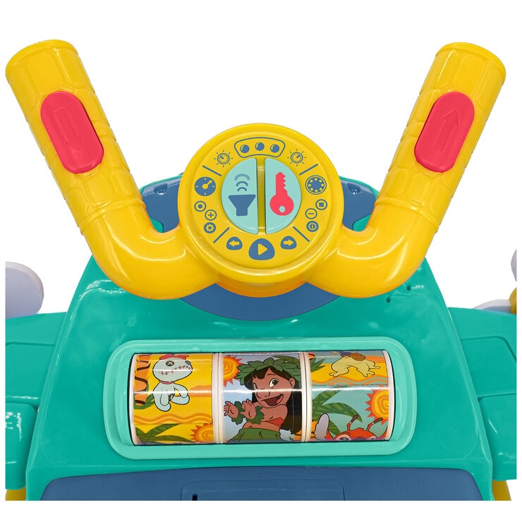 Disney Lights and Sounds Spinning Lights Plane Ride On Stitch