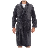 Gloster Men's Robe - Steel