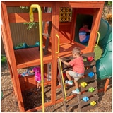 Cedar Summit Hilltop Swing Set & Play Centre