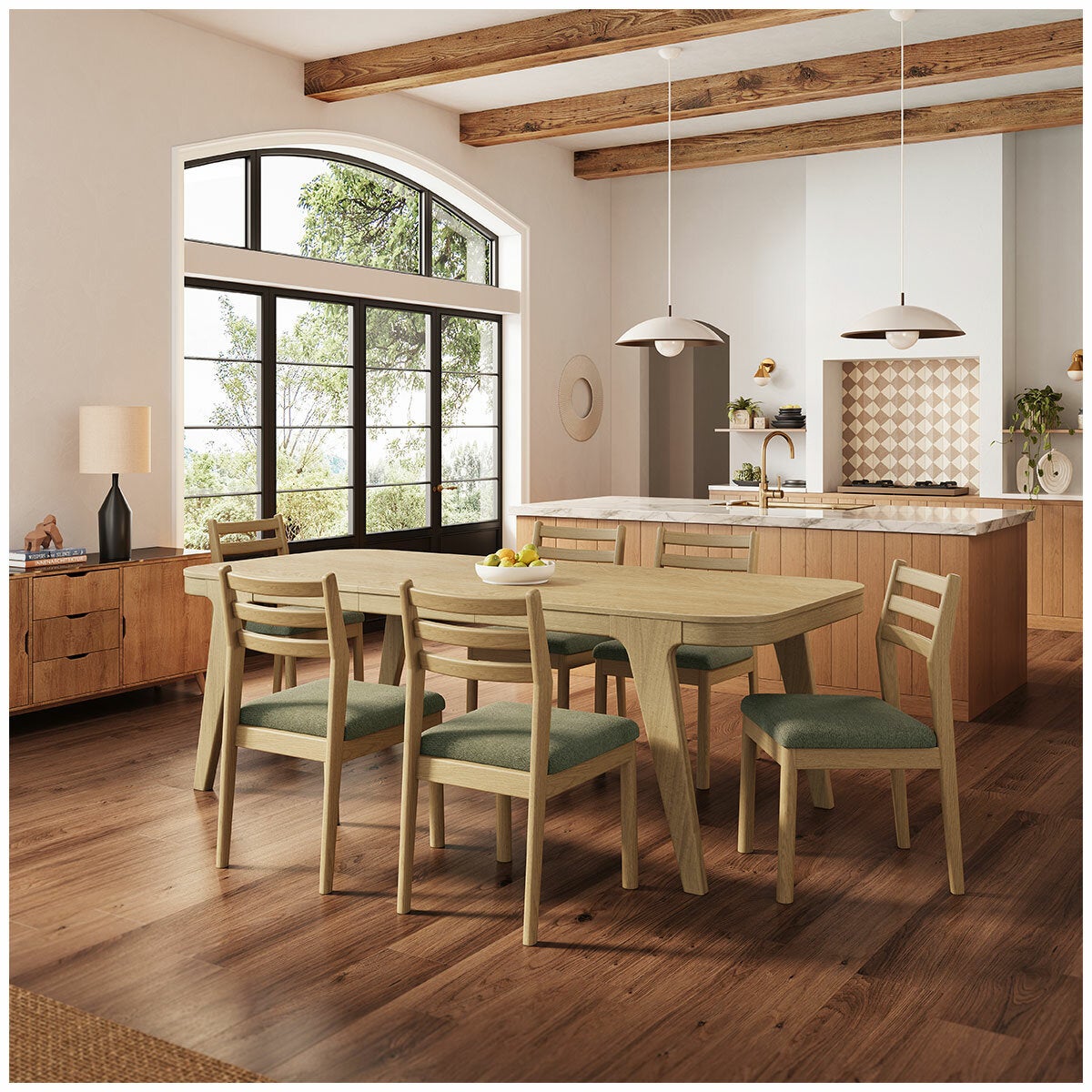 Northridge Home 7pc Dining Set