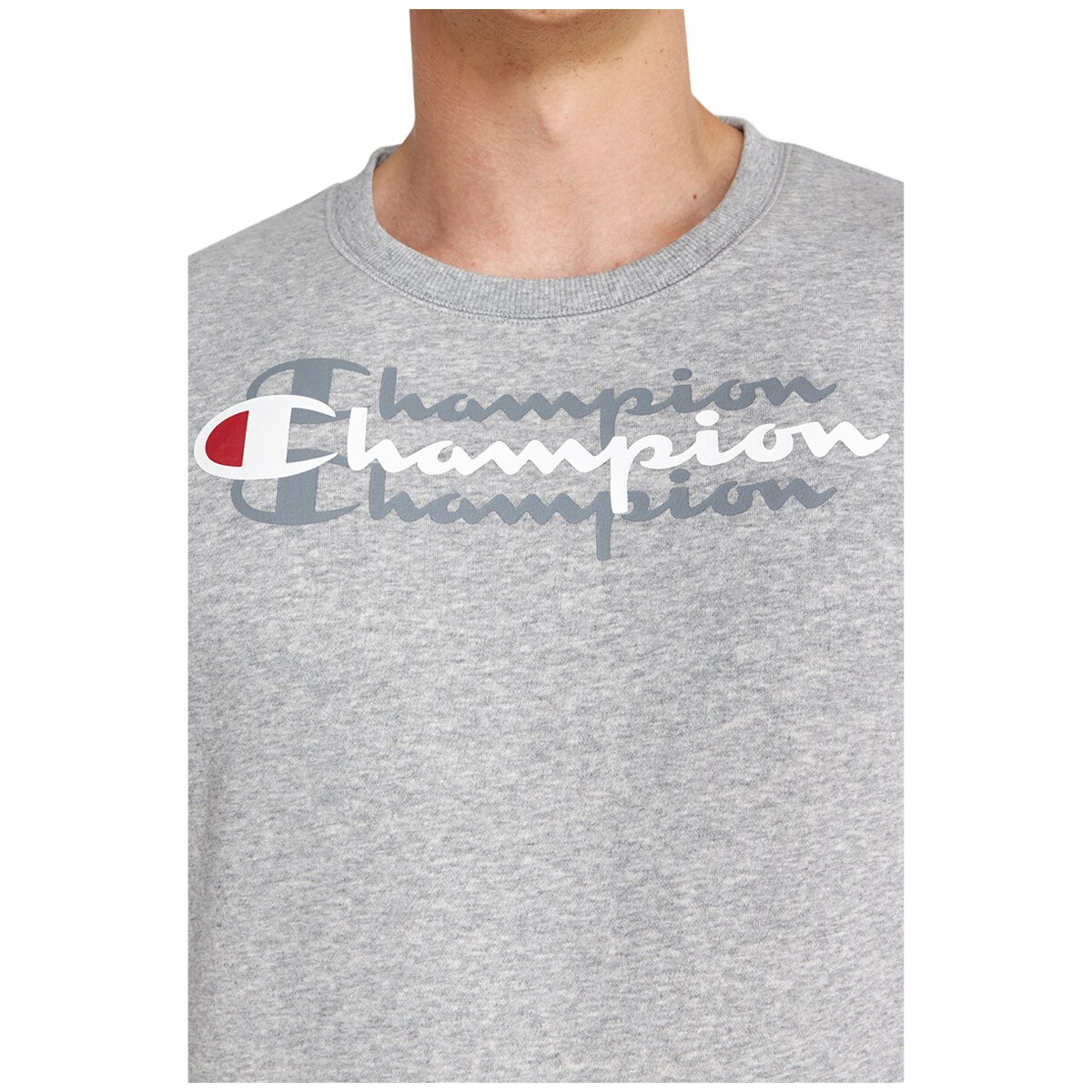 Champion Men's Crew Sweater Grey Costco Australia