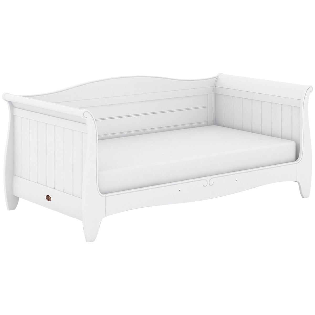 Boori Sleigh Day Bed - Barley/White