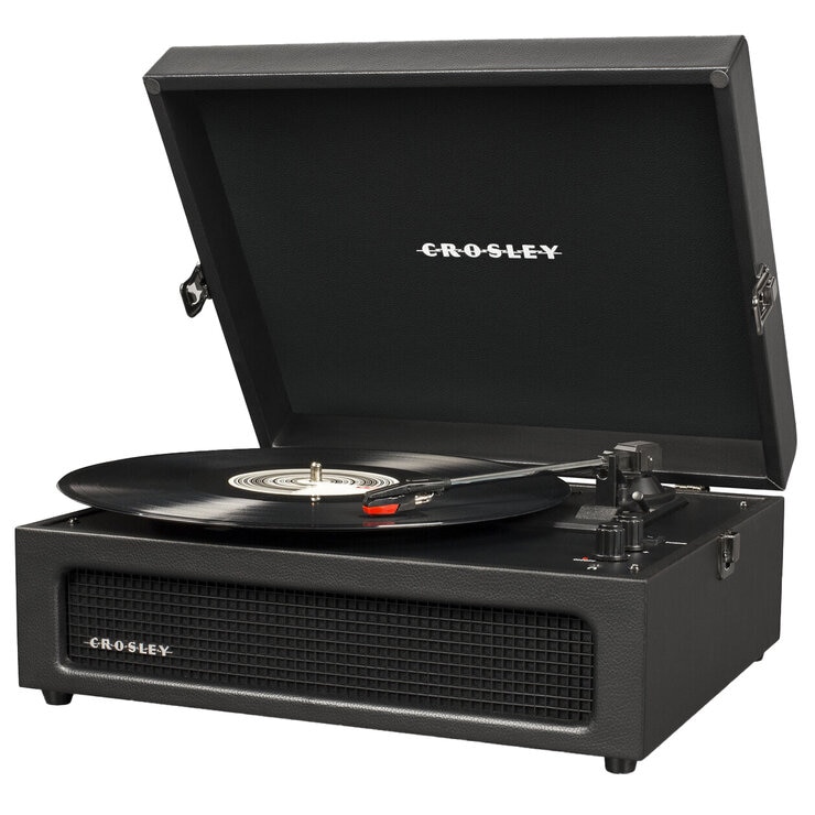Crosley Voyager Bluetooth Portable Turntable Black CRIW8017B-BK4