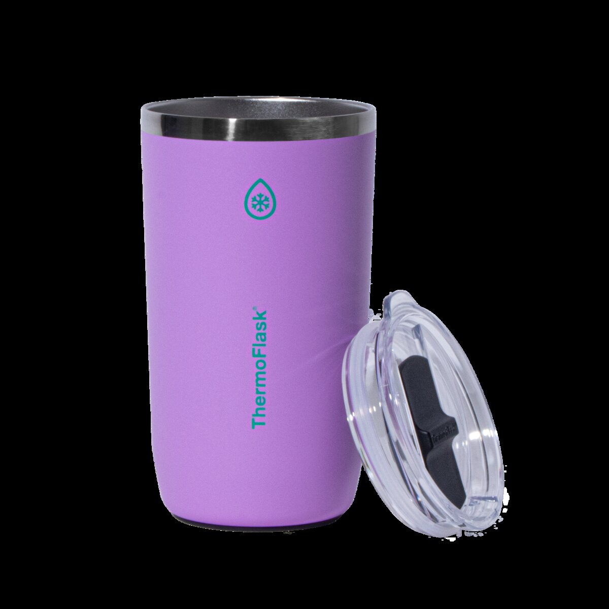 Thermoflask Coffee Mugs 2 Piece Set Violet Green