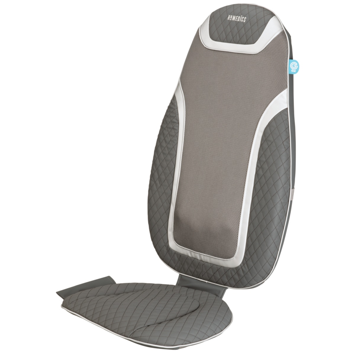 Homedics Gentle Touch Gel Deluxe Massage Cushion with Soothing Heat