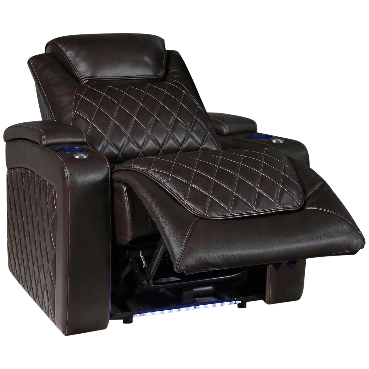 Valencia Home Theatre Oslo Edition 1 Seater Dark Chocolate