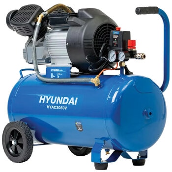 Hyundai Electric Piston 3Horse Power With 50L Tank 12.6 CFM