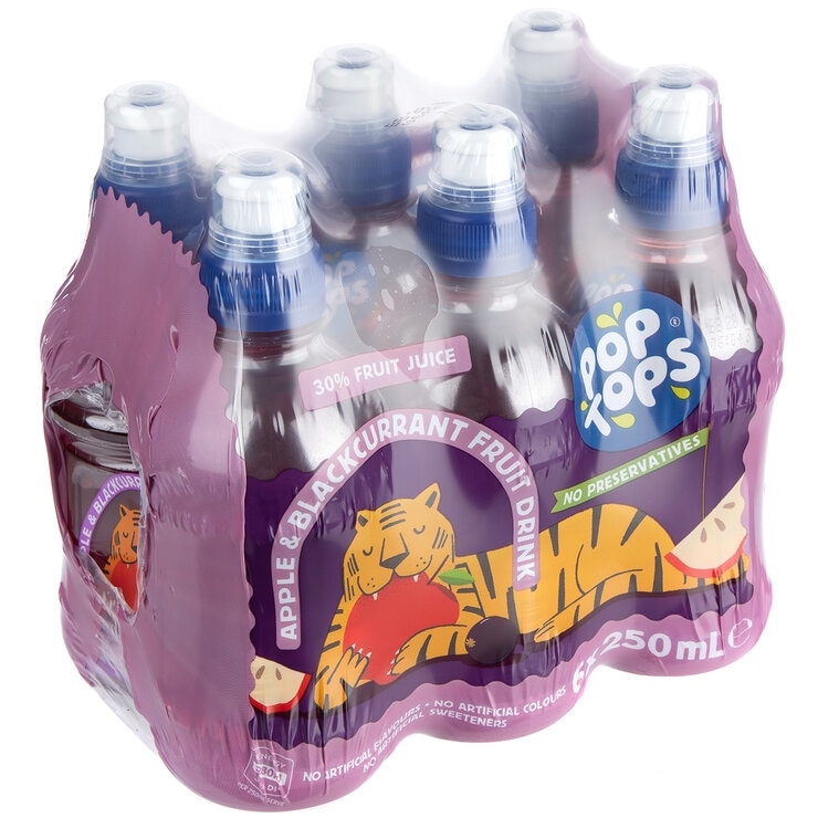 PopTops Blackcurrent 24x250ml PopTops Blackcurrent 24x250ml