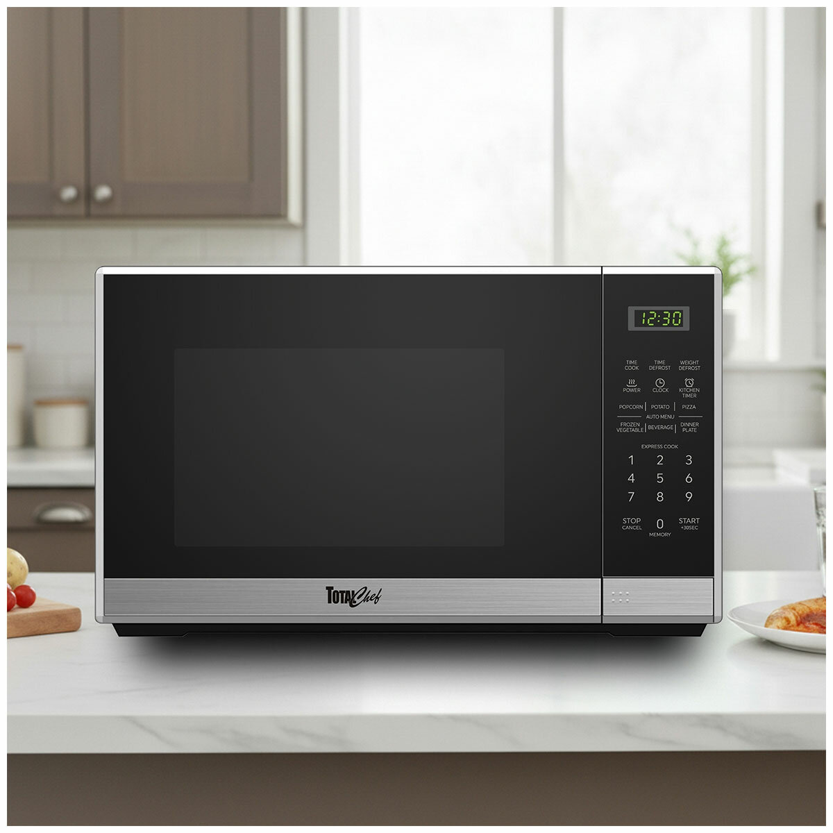 Total Chef Flat Bed Inverter Microwave 26L Black TCMOF26BAU