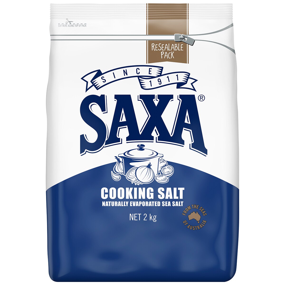 Saxa Cooking Salt 2kg Costco Australia