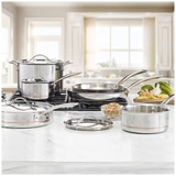 Kirkland Signature Stainless Steel 5 Ply 10piece Cookware