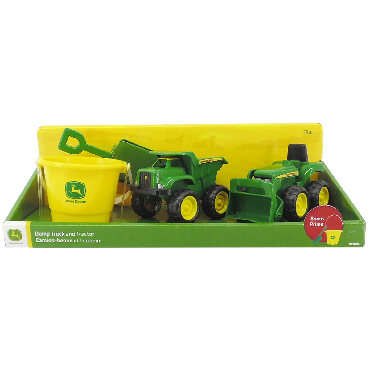 John Deere 15Cm Tractor & Dump Truck Sandbox Set 2 Pack Costco Australia