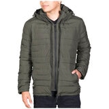 Superdry Men's Hooded Fuji Jacket Khaki