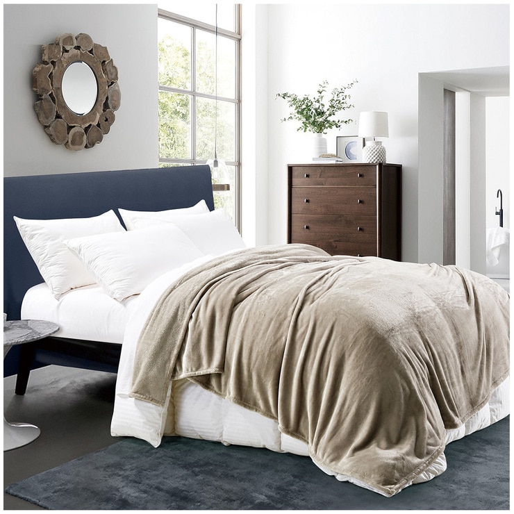Charisma Queen Blanket Tan Costco Australia