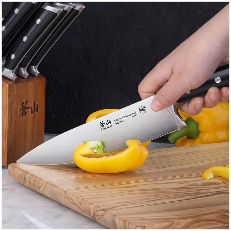 Cangshan S Series German Steel 12 Piece Knife Set Costco Australia