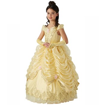 Rubie's Girls' Disney Princess Belle Limited Edition Costume Medium 