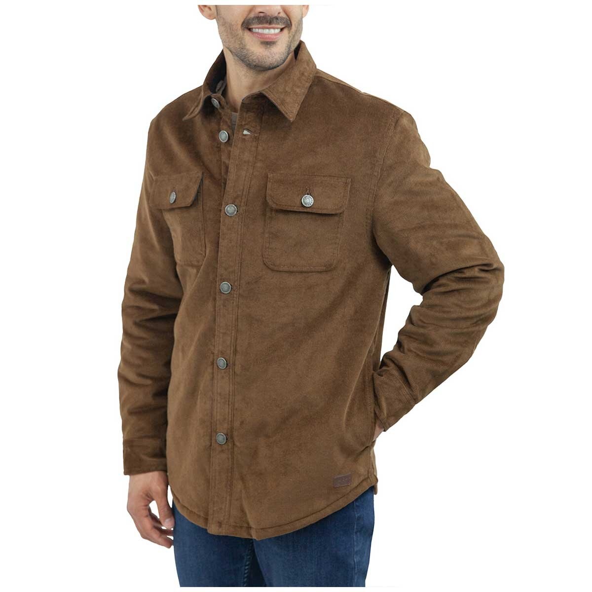 JACHS Corduroy Jacket Brown