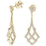 0.50ctw Diamond Net Earrings