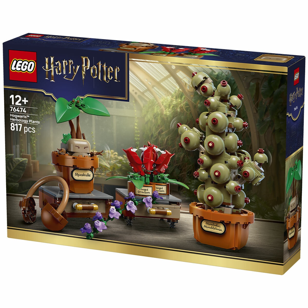 LEGO Harry Potter Hogwarts Herbology Plants 76474