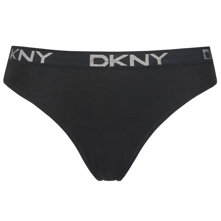 DKNY Women's Bikini Brief 4 Pack Extra Large