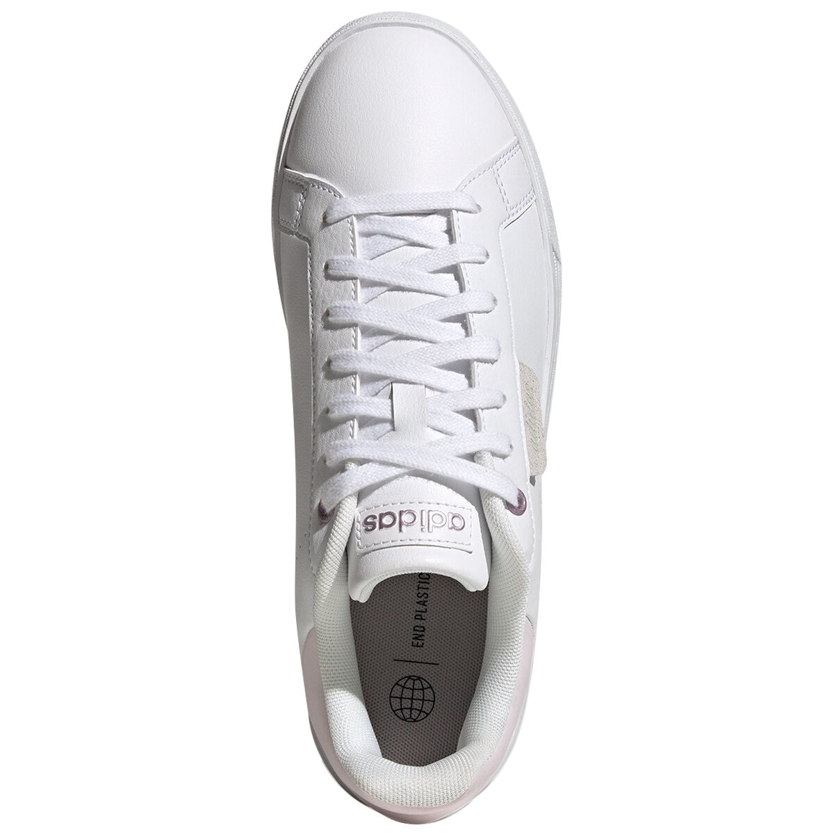 Adidas Women's Courtsilk Shoe White/Pink