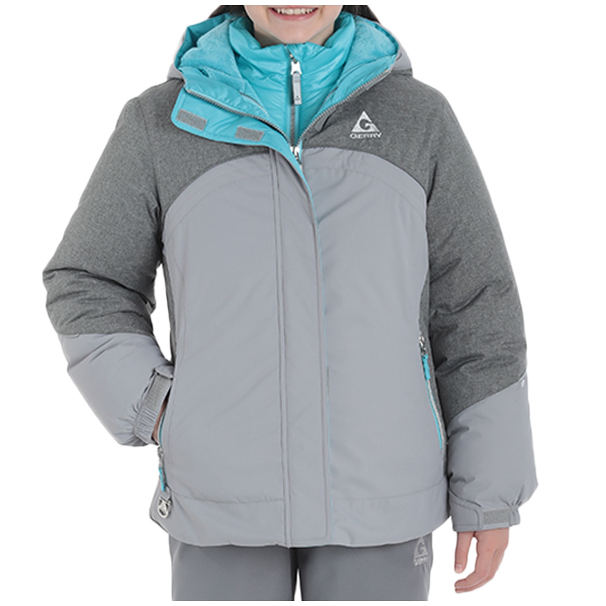 Gerry Girl's Ski Jacket - Alloy