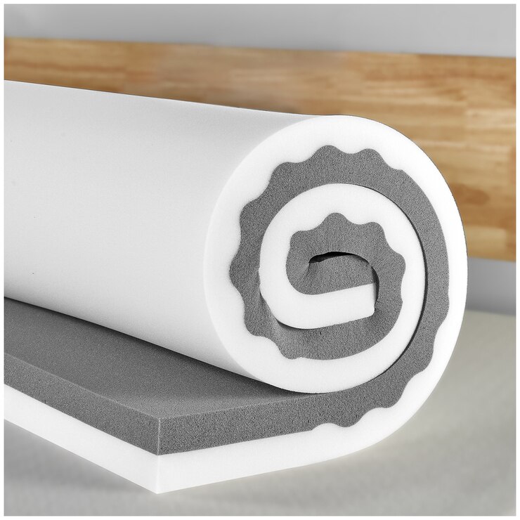 Blackstone Charcoal Memory Foam King Mattress Topper