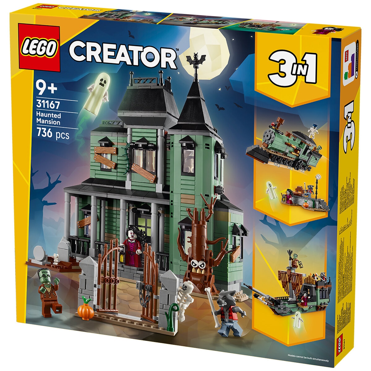 LEGO Creator 3in1 Haunted Mansion 31167