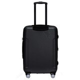 Tosca Matrix Range 3 Piece Luggage Set Black