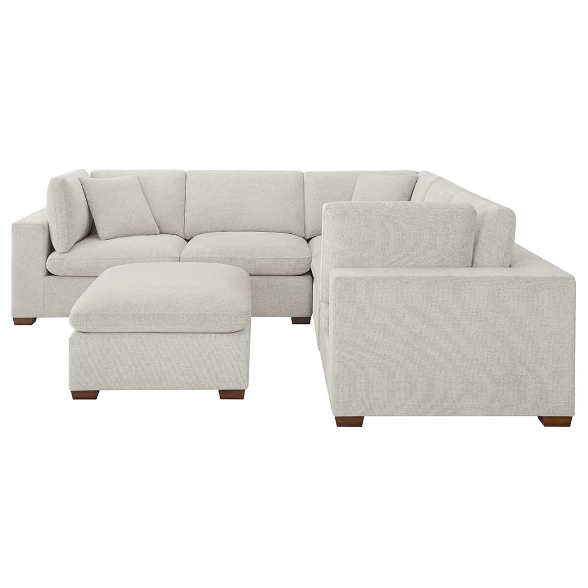 Thomasville 6 Piece Fabric Modular Sectional